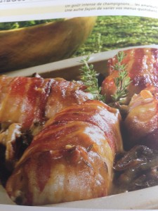 Roulades ardennaises aux champignons de bois