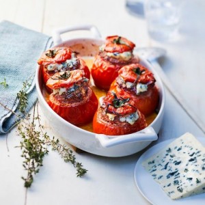 Tomates farcies au fromage bleu