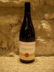 VACQUEYRAS Cuv&eacute;e R&eacute;serve 1/2 bouteille